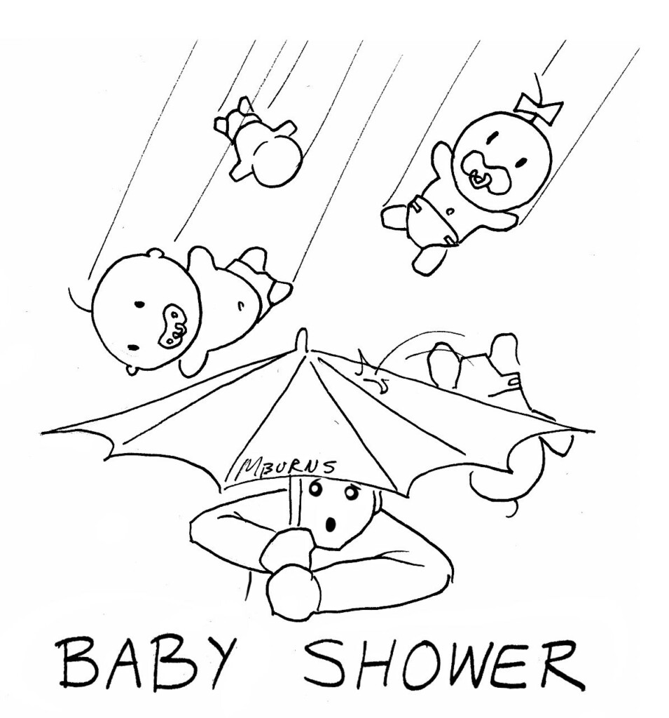 Free Printable Baby Shower Coloring Pages Coloring Home