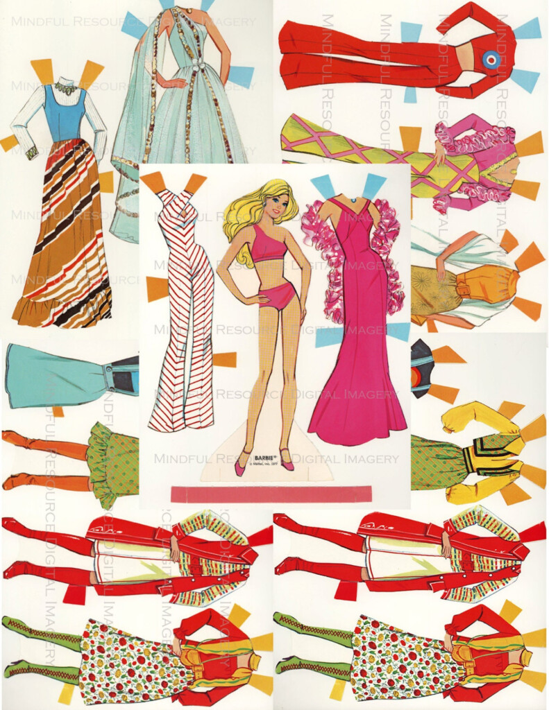 Free Printable Barbie Paper Dolls And Clothes