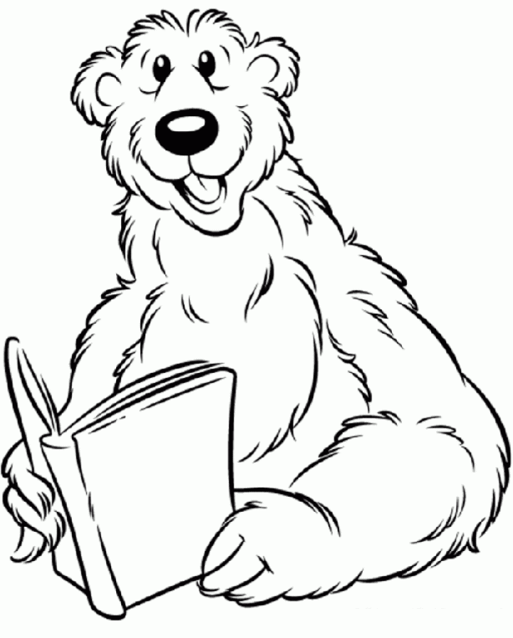 Free Printable Bear Coloring Pages For Kids