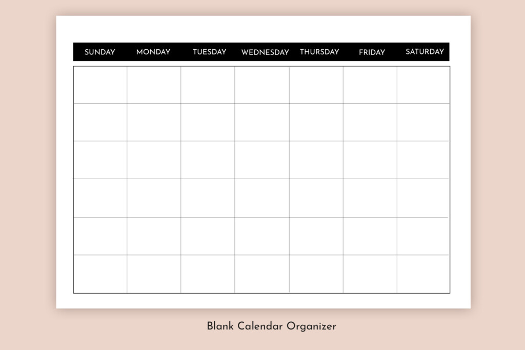 Free Printable Blank Calendar 2020 Blank Calendar Calendar Printable 