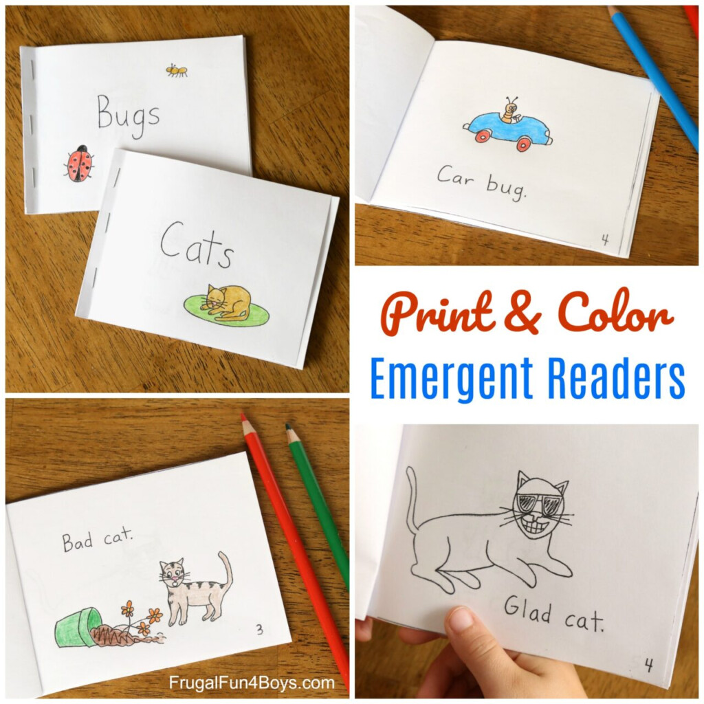 Free Printable Books For Beginning Readers Level 1 Easy Frugal 