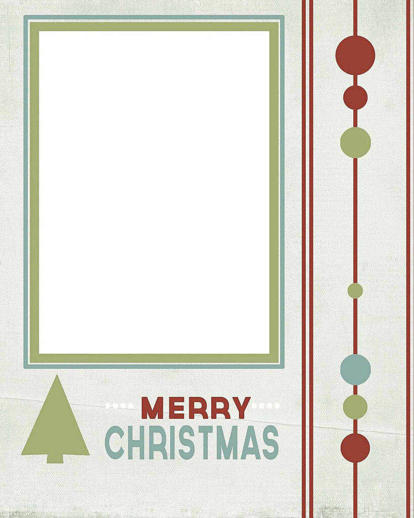 Free Printable Christmas Card Templates FREE Printable HQ