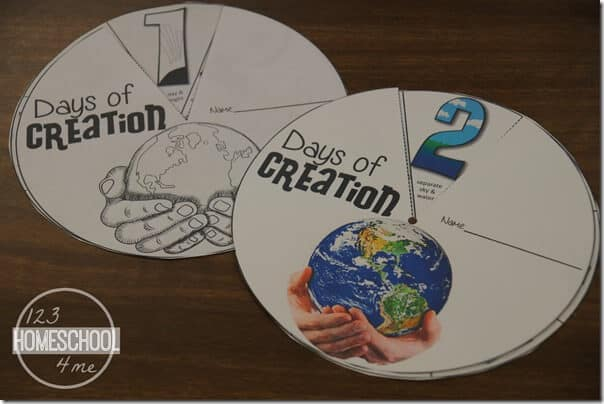 FREE Printable Creation Craft For Kids