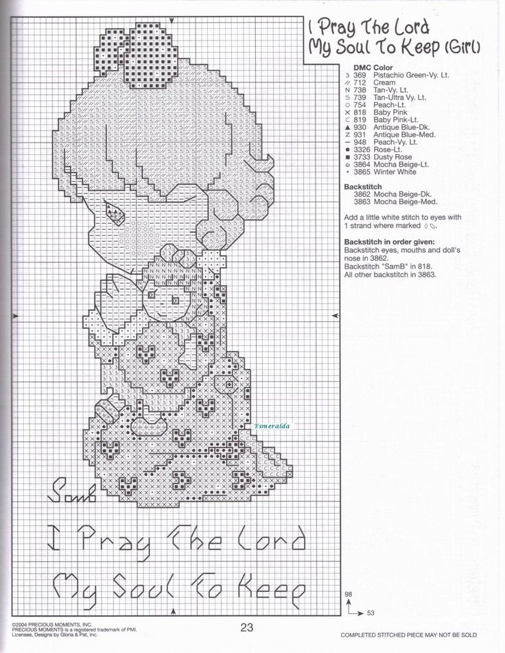Free Printable Cross Stitch Patterns Precious Moments Printable Templates
