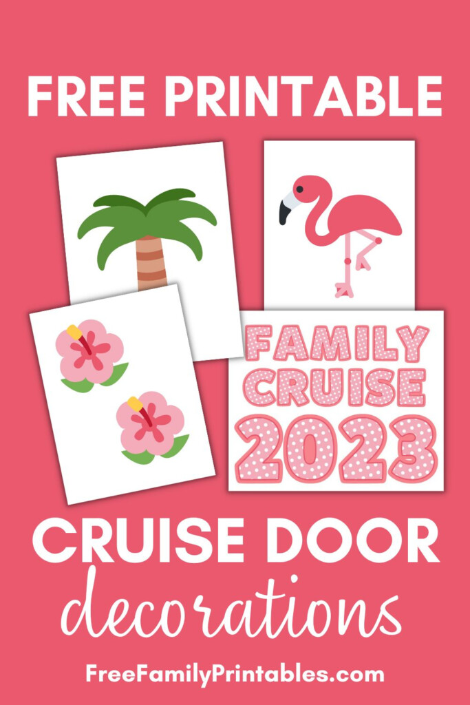 Free Printable Cruise Door Decorations Making Frugal FUN