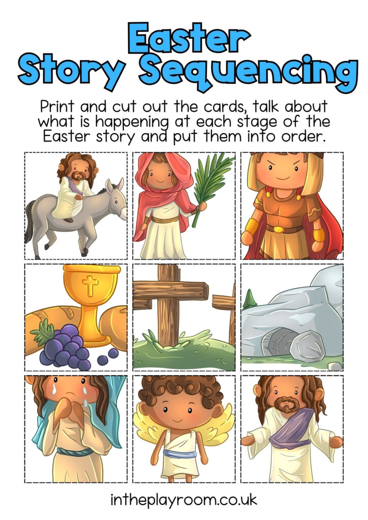 Free Printable Easter Story Sequencing Activity Artofit