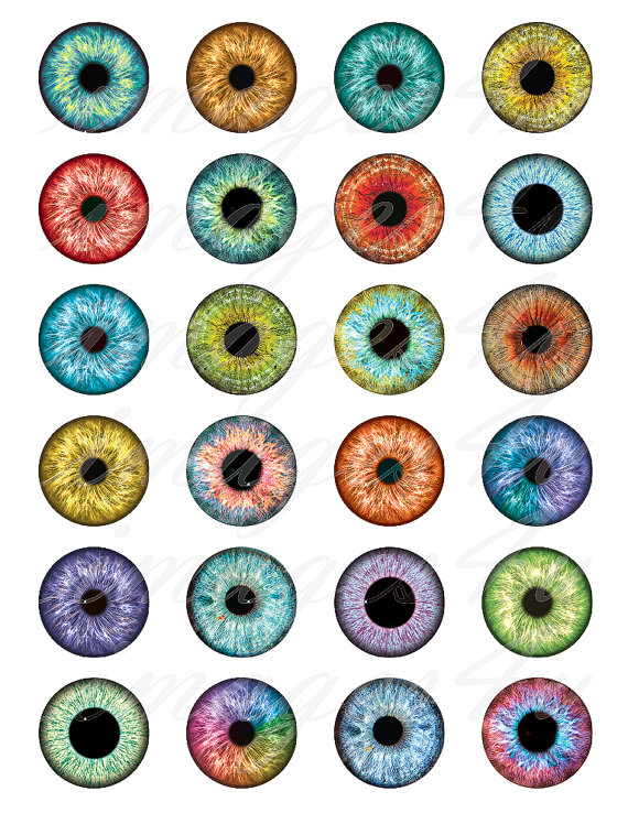 Free Printable Eye Iris
