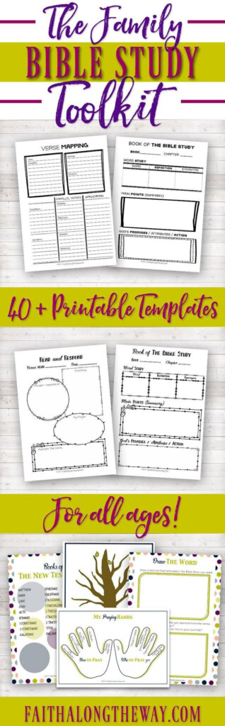 Free Printable Family Bible Study Lessons Printable Word Searches
