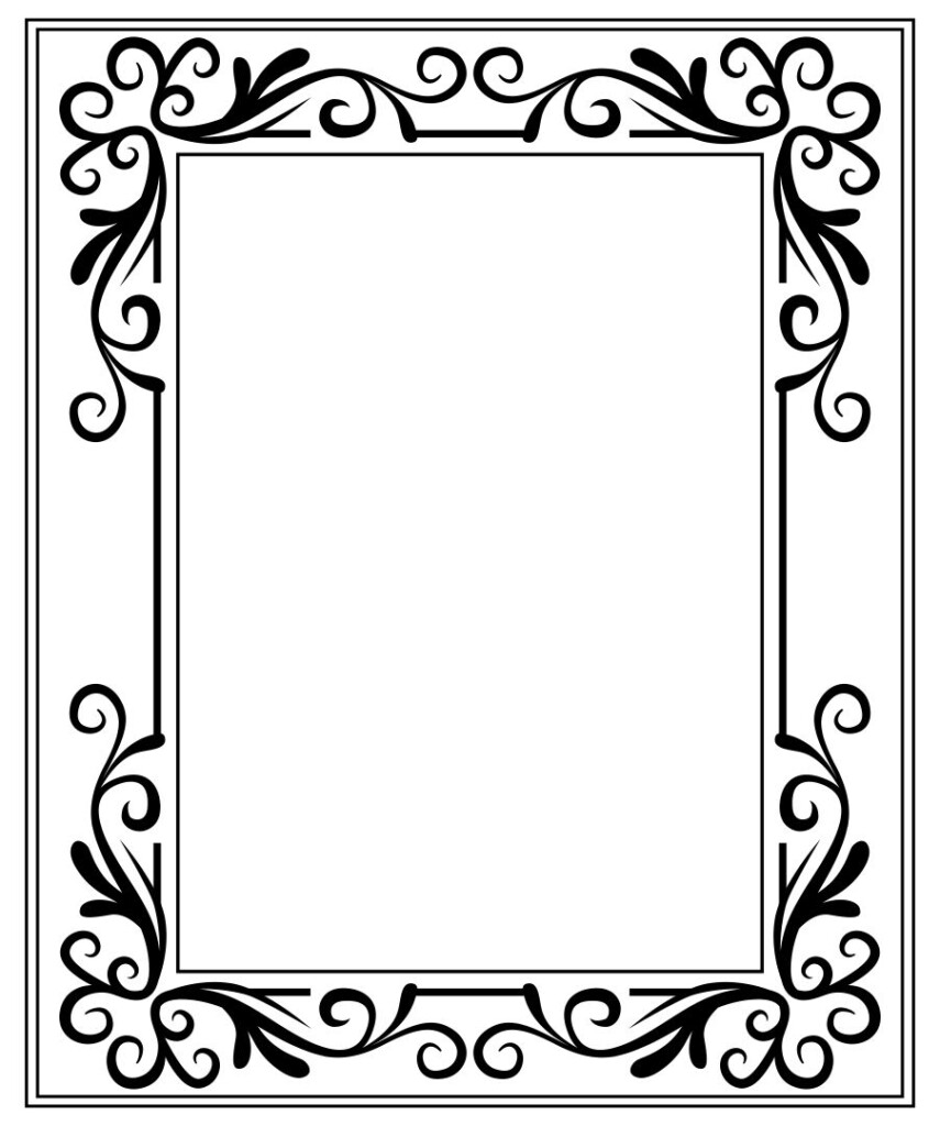 Free Printable Frames For Pictures