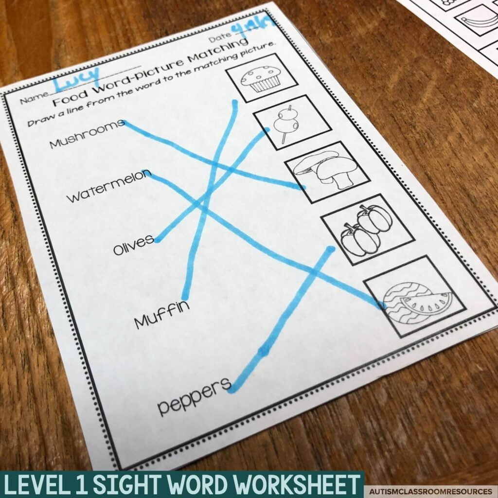 Free Printable Functional Reading Worksheets Reading Worksheet Printable