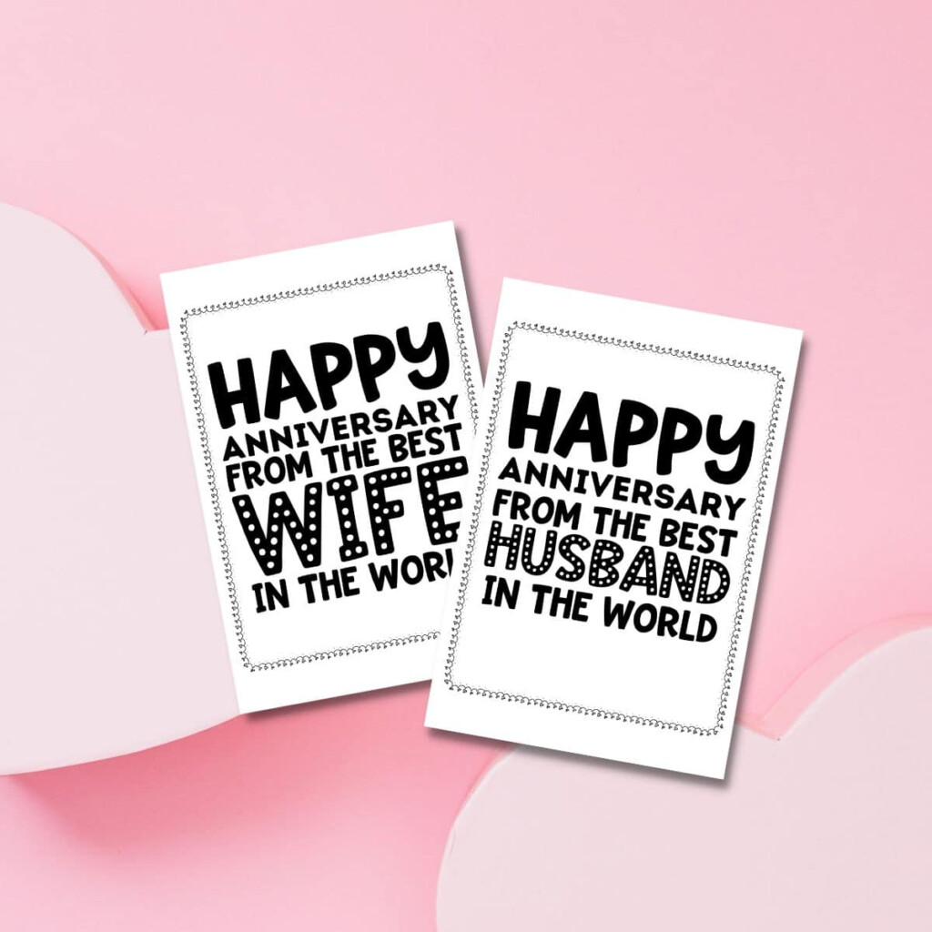 Free Printable Funny Anniversary Cards For Wife Download Free 