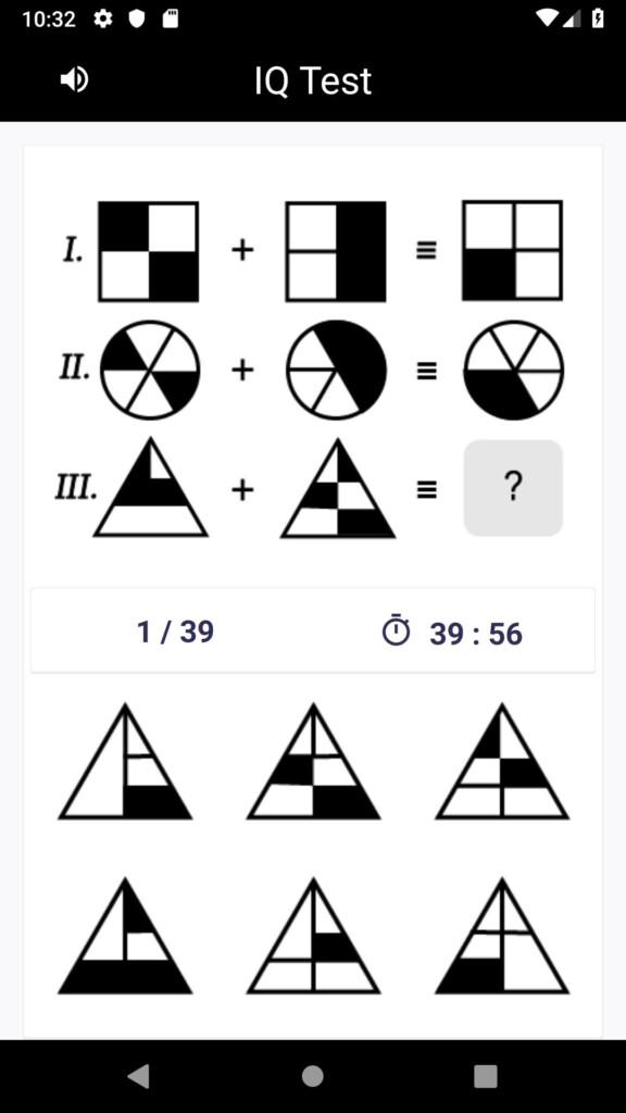 Free Printable Iq Test Forwith Answers Nixproduct Vrogue co