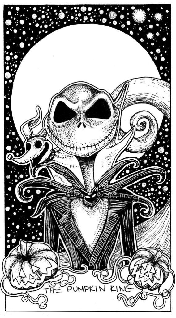 Free Printable Jack Skellington Coloring Pages Printable And 