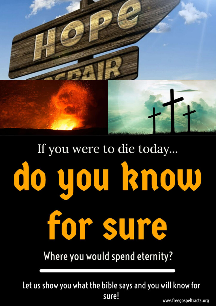 Free Printable Kjv Gospel Tracts