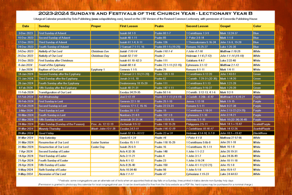 Free Printable Liturgical Calendar 2025 Pdf Download Mike N Thomsen