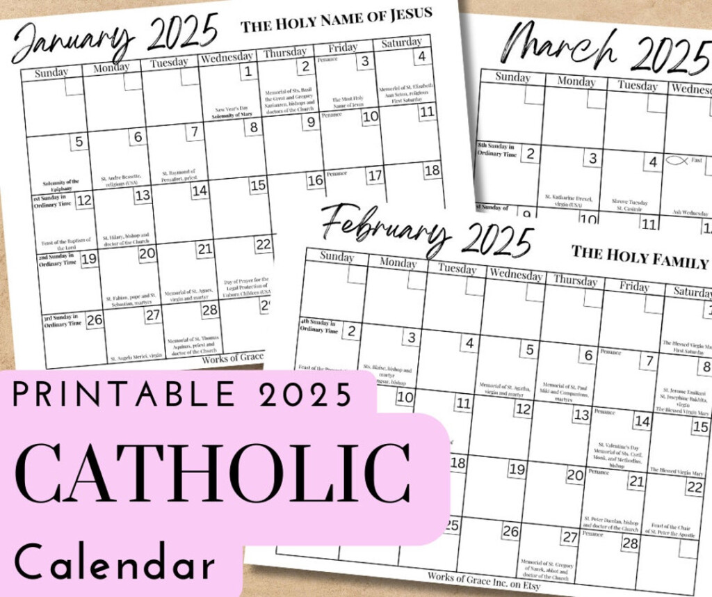 Free Printable Liturgical Calendar 2025 Pdf Free Lizzie J Knox