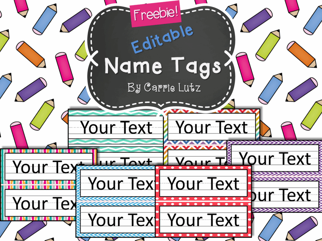 Free Printable Name Labels For Kids Free Printable Download