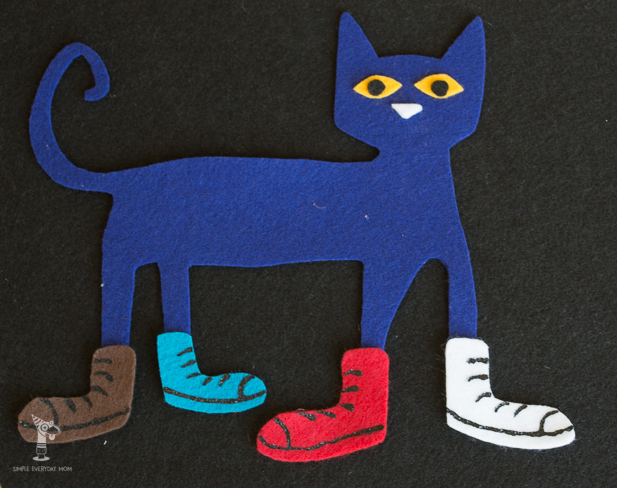 Free Printable Pete The Cat Shoe Template