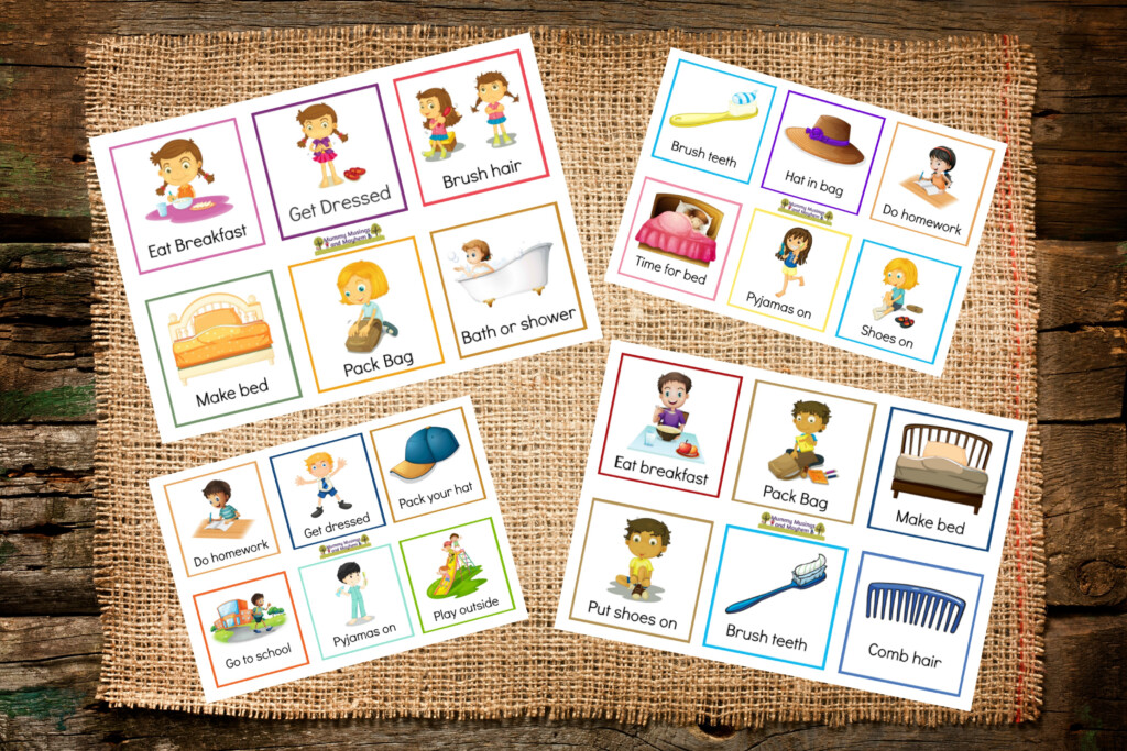 Free Printable Routine Cards