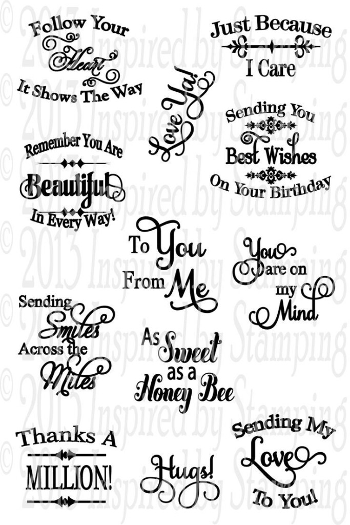 Free Printable Sentiments For Handmade Cards
