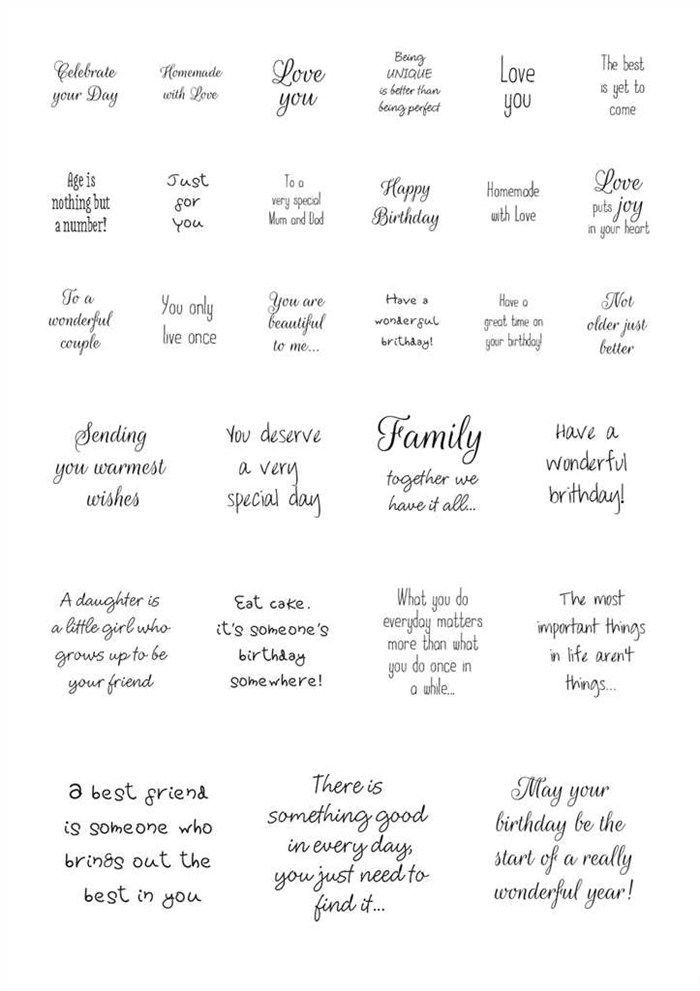 Free Printable Sentiments For Handmade Cards