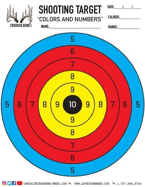 Free Printable Shooting Targets Artofit