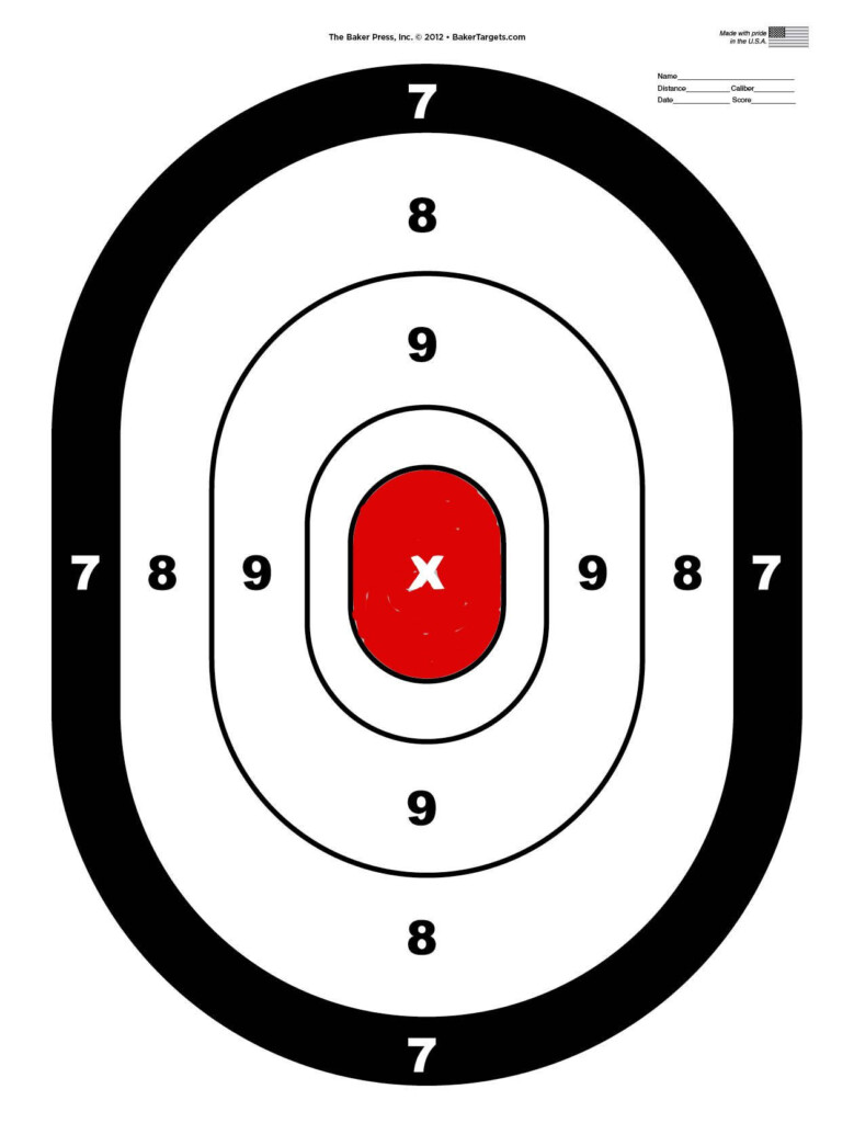 Free Printable Shooting Targets Pdf Jorge D Hodder