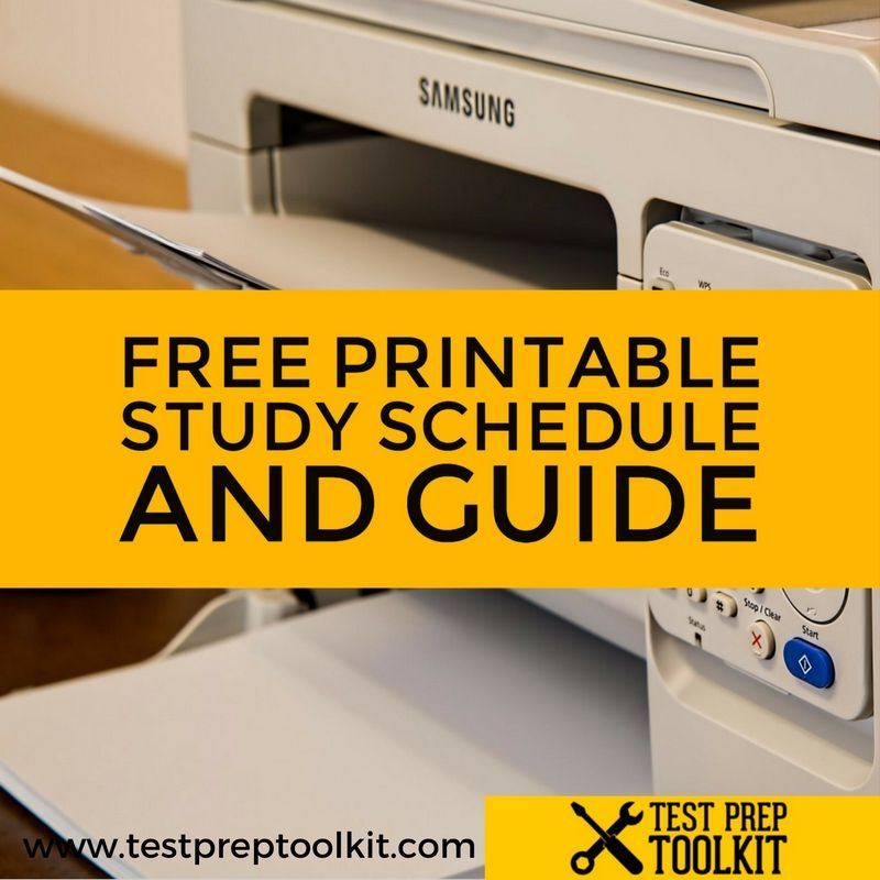 Free Printable Study Schedule And Guide Ged Test Prep Material Artofit