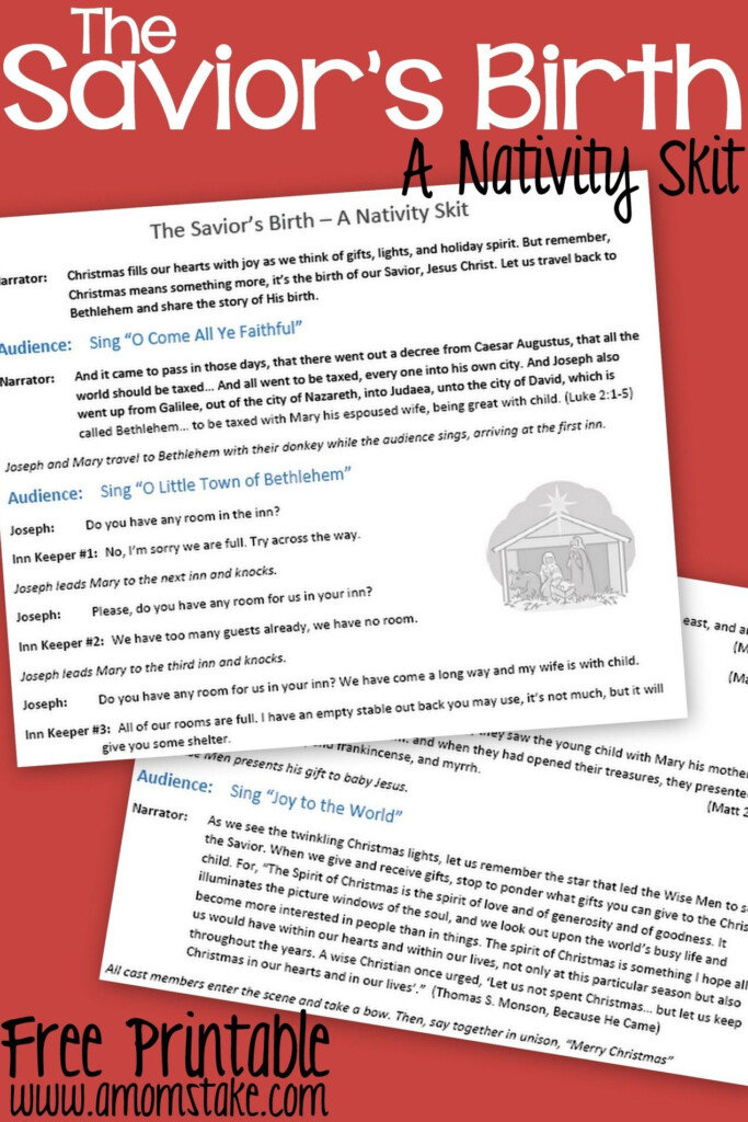 Free Short Christmas Skits For Small Churches