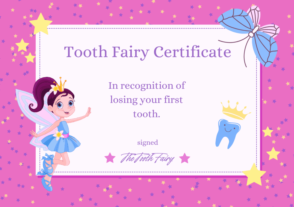 Free Tooth Fairy Printables For Parents Teachers Moms Austin