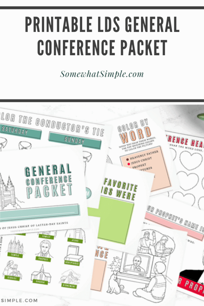 General Conference Activity Packet 2025 David Adil