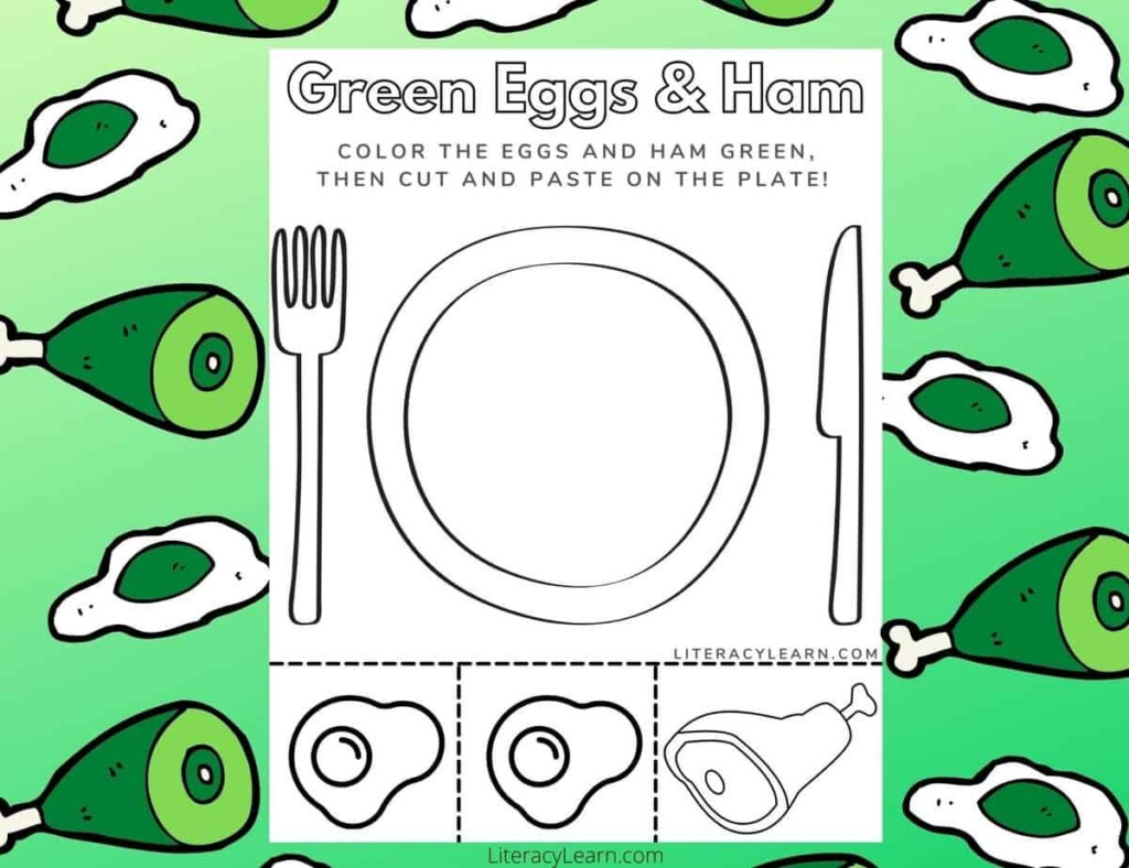 Green Eggs And Ham Free Printables