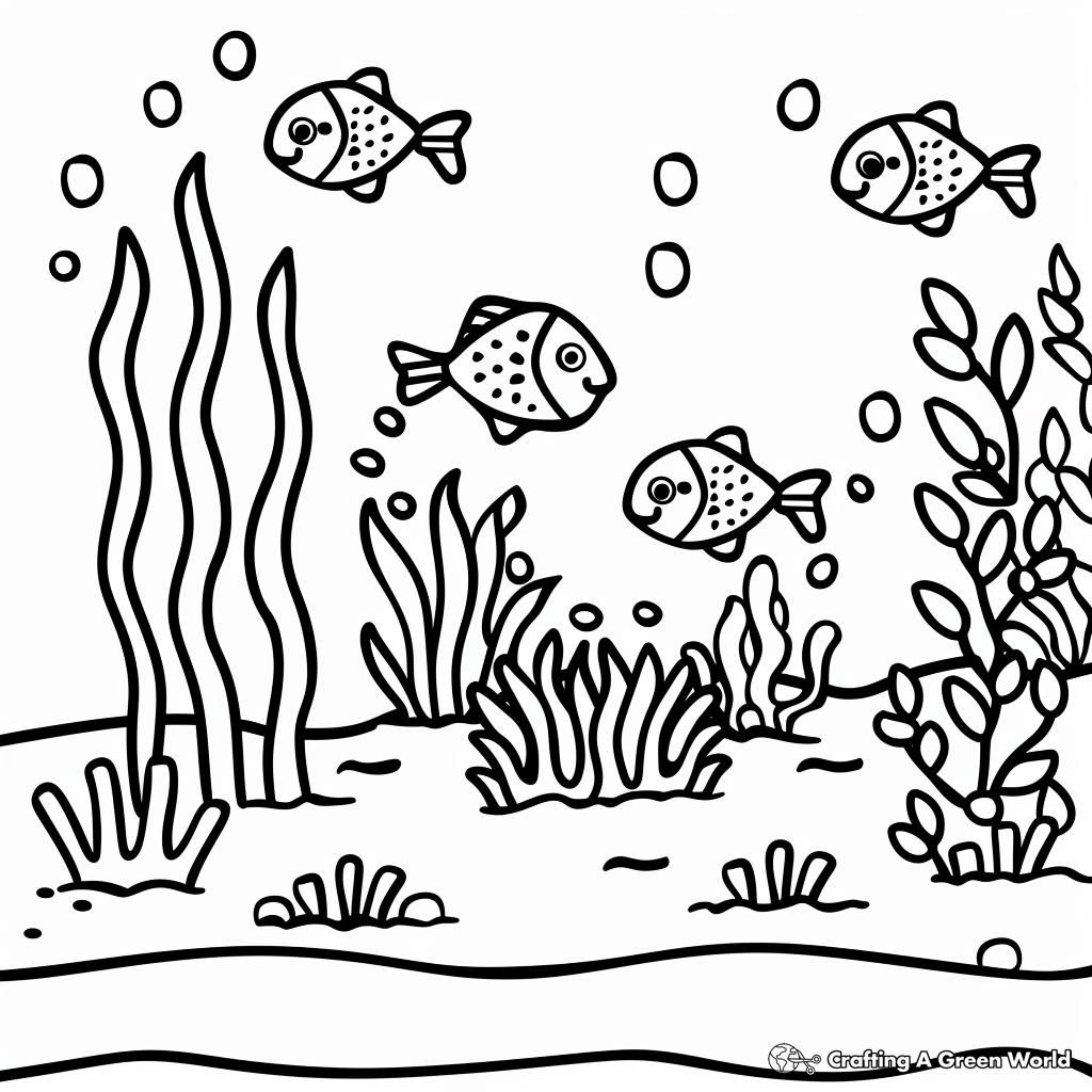 Habitat Coloring Pages Free Printable 