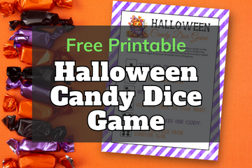 Halloween Candy Dice Game Free Printable Winnie 39 s Party World