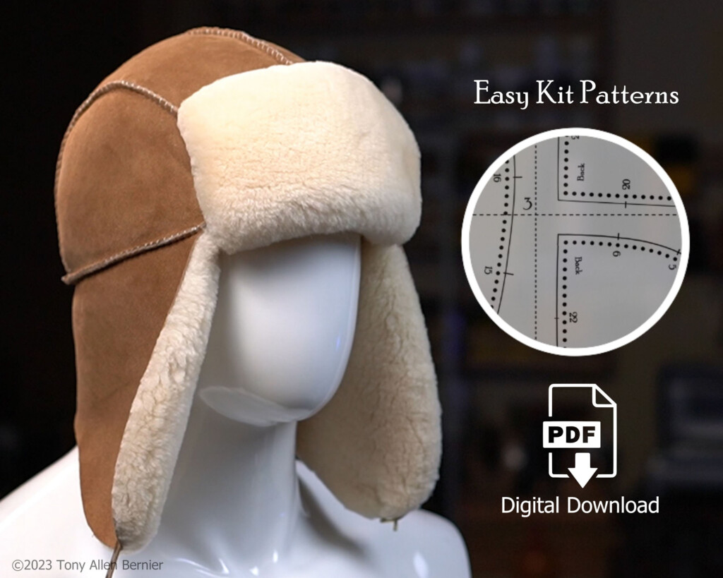 How To Make Sheepskin Trapper Hats With Kit Patterns Tony Allen Bernier