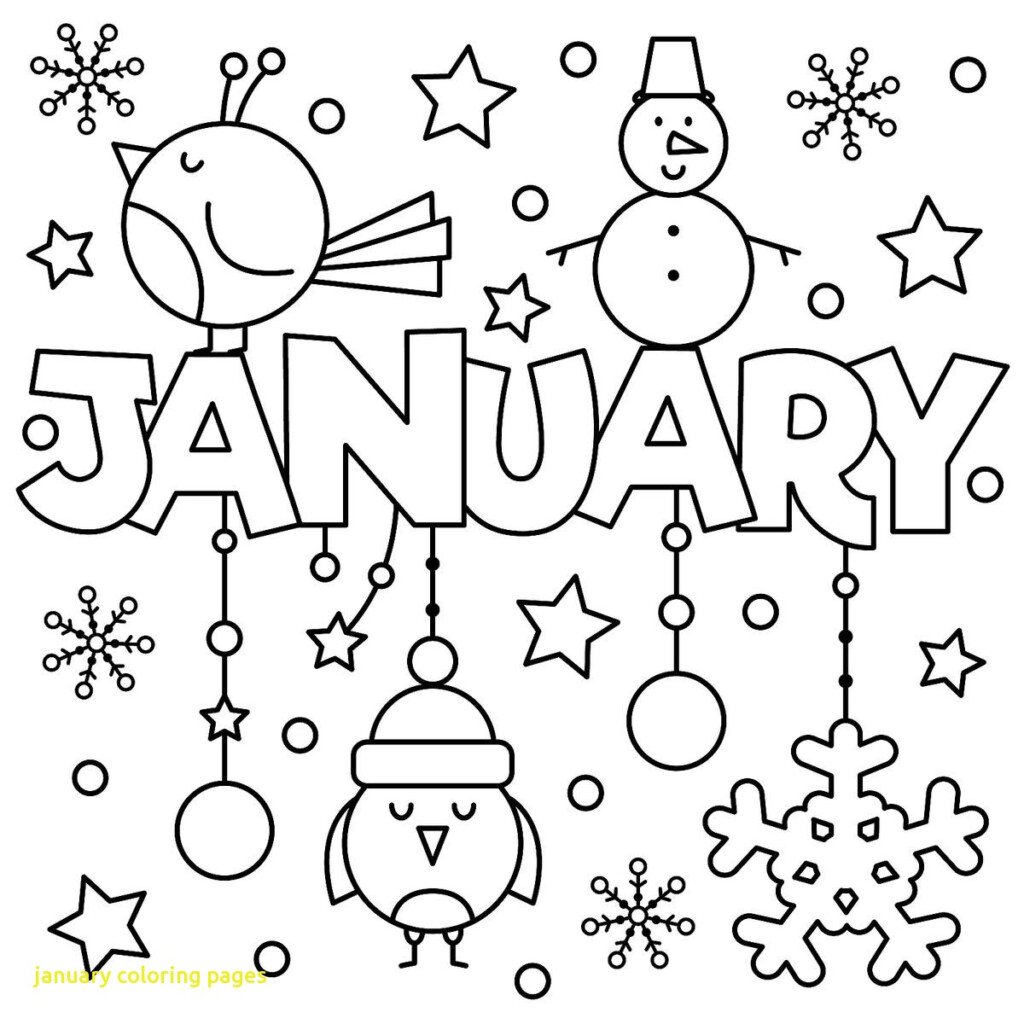 January Coloring Pages Printable At GetColorings Free Printable 