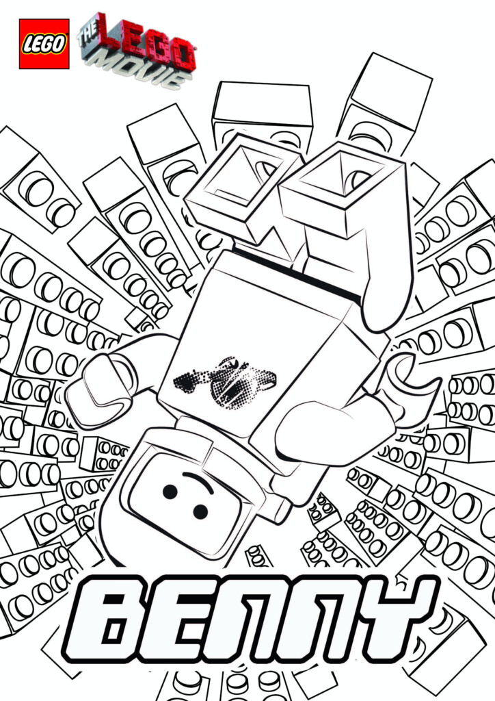 Lego Free Printable Coloring Pages
