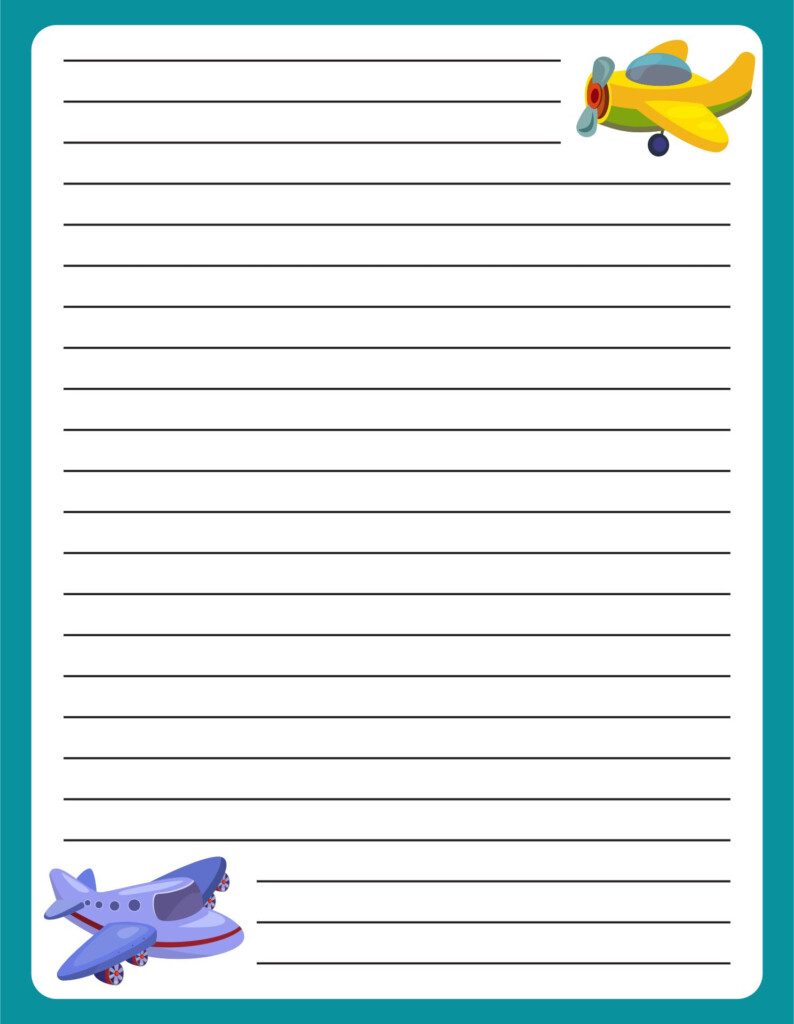 Letter Writing Paper 10 Free PDF Printables Printablee