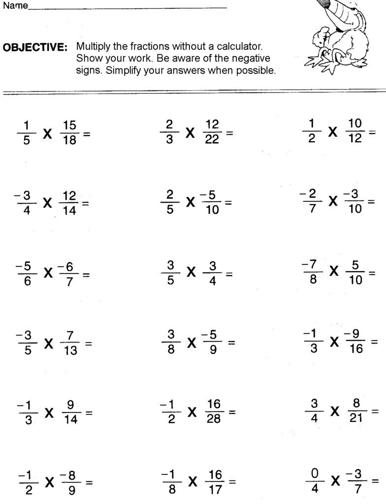 Math Worksheets For 8Th Graders Free Printable