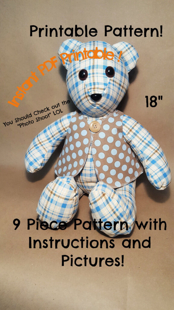 Memory Bear Templates Content Calendar Template