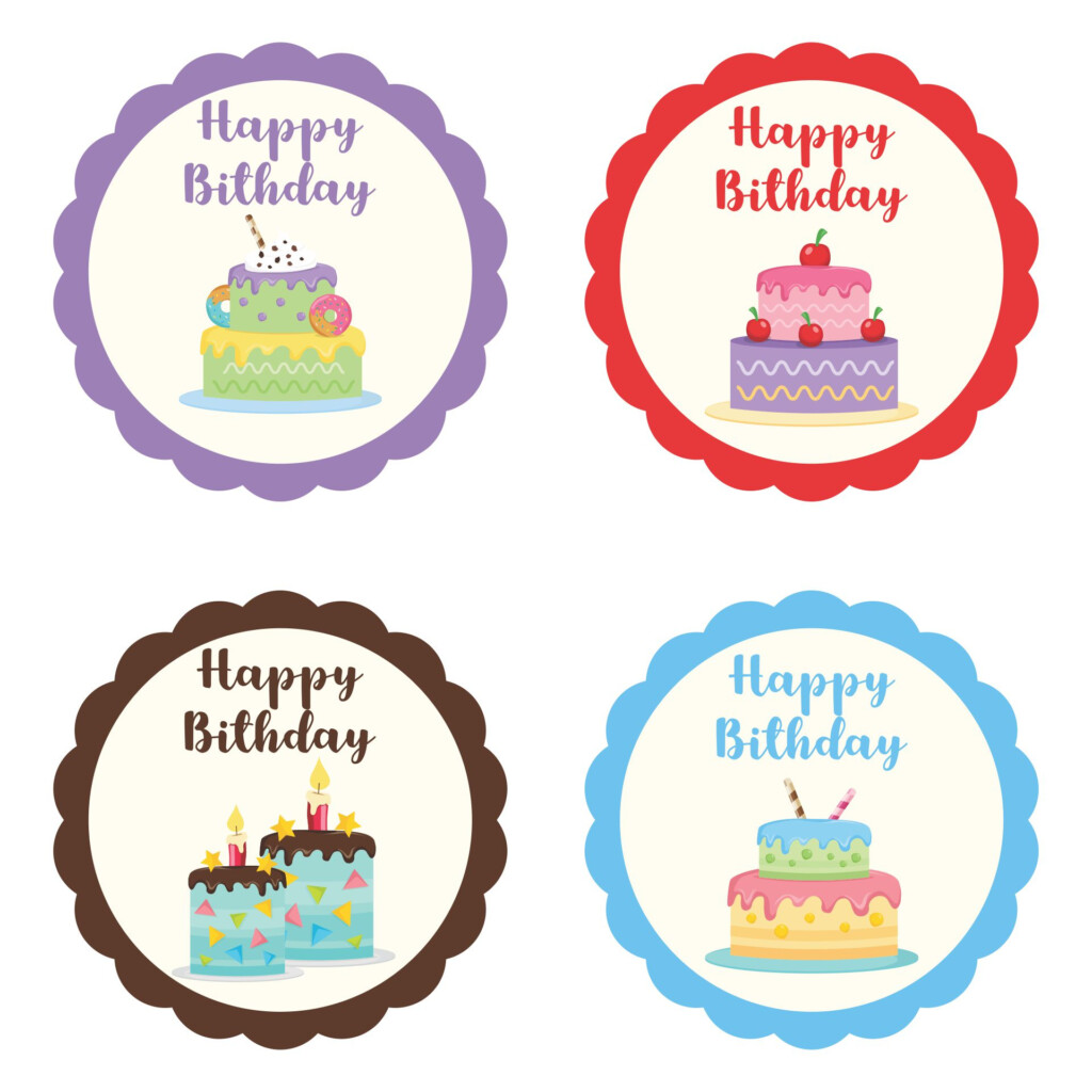 Monthly Birthday Cupcake 10 Free PDF Printables Printablee