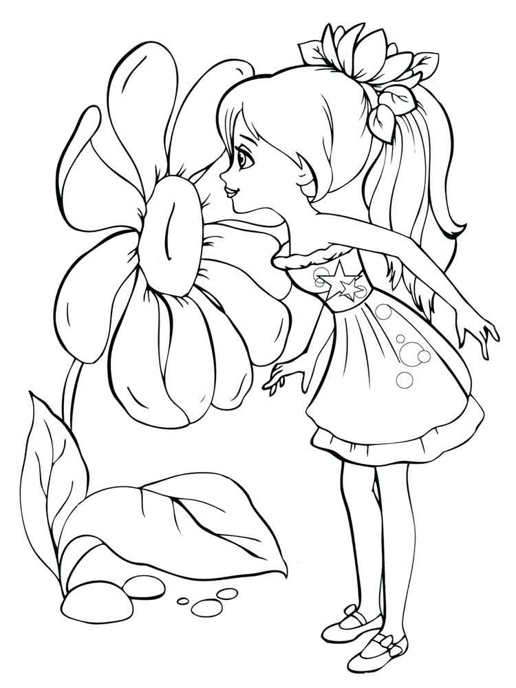 Pictures To Color Printable For Girls
