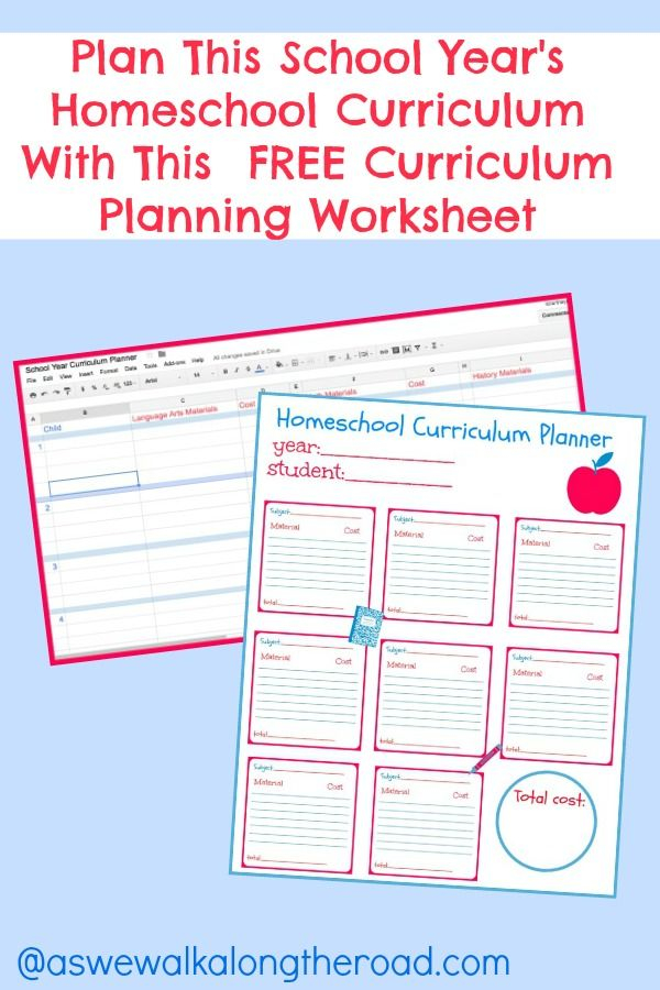 Plan This School Year 39 s Homeschool Curriculum With This FREE Curriculum 