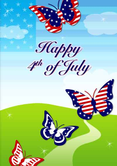 Printable 4th Of July Cards