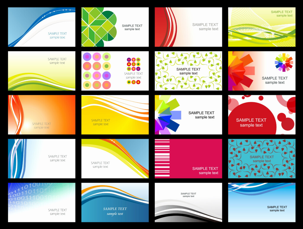 Printable Calling Card Template