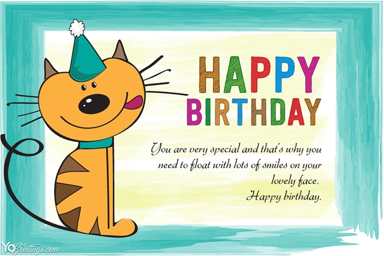Printable Cat Birthday Card Funny Cats Birthday Card Cat Etsy Cat 