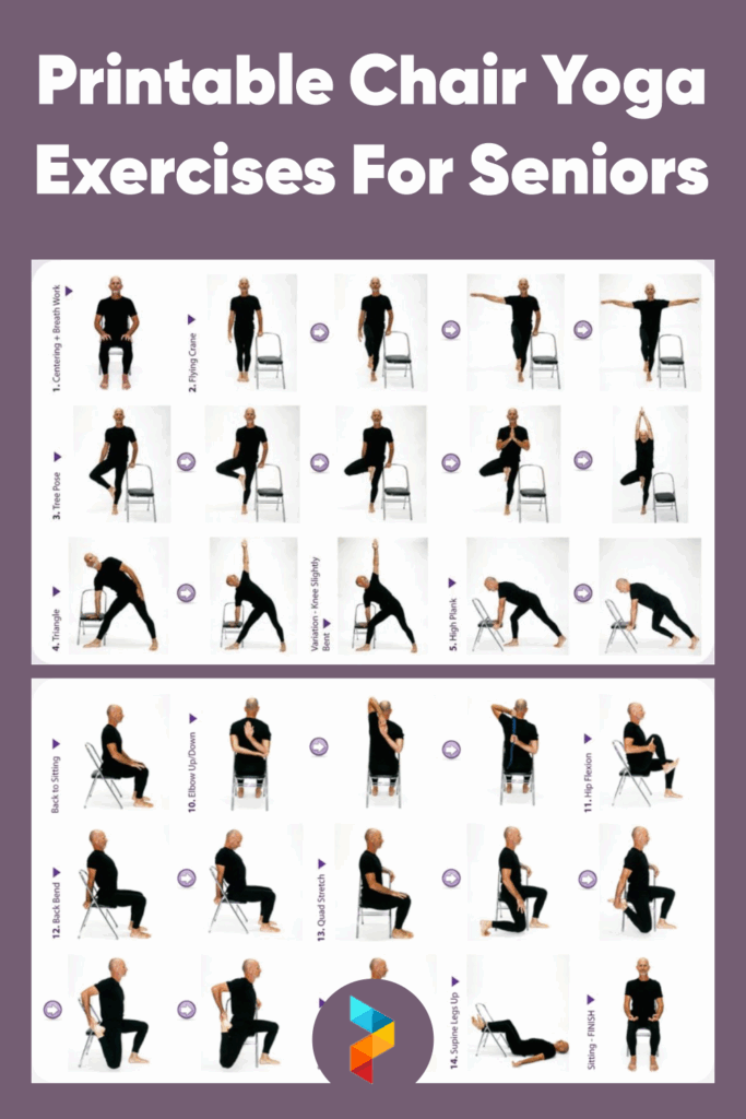 Printable Chair Yoga Chart