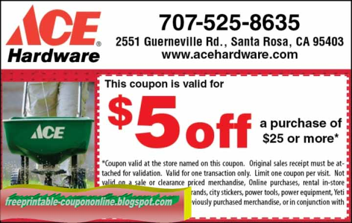 Printable Coupons 2021 Ace Hardware Coupons