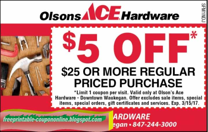 Printable Coupons 2021 Ace Hardware Coupons