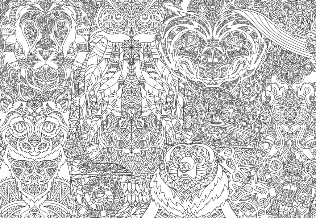 Printable Giant Coloring Posters Free